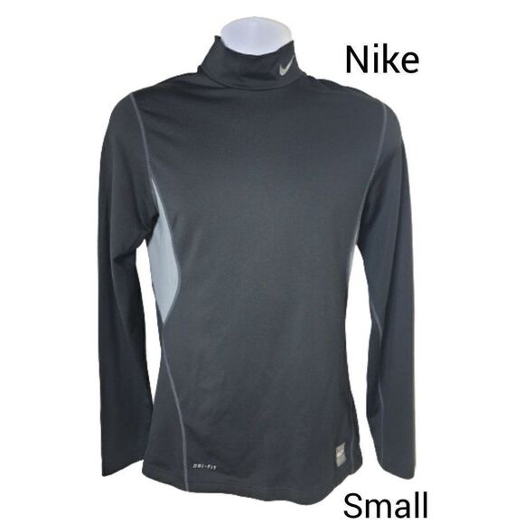 Nike Men's Nike Pro Combat Dri-Fit Fitted Mock Thermal Pullover S - Picture 1 of 7